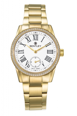 Product SKU: 1615-1024742Case Material: Gold tone stainless steel,Case with 72 pcs Cubic Zirconia Case Size: 32.0mm X 38.2mmDial Size: 26.0mm X 26.0mmDial Color: SilverCrystal: Sapphire crystal with anti-reflective treatmentCrown: 4.5mmMovement: MIYOTA 1L45