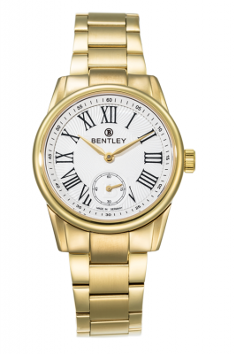 Product SKU: 1615-104742Case Material: Gold tone stainless steelCase Size: 32.0mm X 38.2mmDial Size: 26.0mm X 26.0mmDial Color: SilverCrystal: Sapphire crystal with anti-reflective treatmentCrown: 4.5mmMovement: MIYOTA 1L45