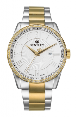 Product SKU: 1615-2027773Case Material: Gold two tone stainless steel,Case with 72 pcs Cubic Zirconia Case Size: 43.0mm X 51.2mmDial Size: 36.0mm X 36.0mmDial Color: SilverCrystal: Sapphire crystal with anti-reflective treatmentCrown: 7.0mmMovement: MIYOTA GM10