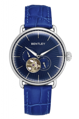 Product SKU: 1798-30WNNCase Material: Stainless steel caseCase Size: 42.0mmDial Size: 36.5mm X 36.5 mmDial Color: BlueBracelet:  Blue calfskin leather strapCrystal: Sapphire crystal with anti-reflective treatmentCrown: 7.0mmMovement: 82S7 /  Automatic  
