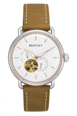 Product SKU: 1798-30WWD1-RCase Material: Stainless steel case Case Size: 42.0mmDial Size: 36.5mm X 36.5 mmDial Color: Silver Bracelet:  Lt’Brown calfskin leather strapCrystal: Sapphire crystal with anti-reflective treatmentCrown: 7.0mmMovement: 82S7 /  Automatic  