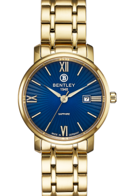 Product SKU: 1830-10LKNICase Material: Gold tone stainless steelCase Size: 32.0mm X 32.0mmDial Size:  26.5 mmDial Color: Blue dialCrystal: Sapphire crystal glassCrown: 4.0mmMovement:  VX12E