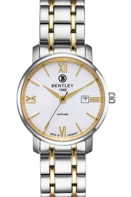 Product SKU: 1830-10LTWICase Material: Gold two tone stainless steelCase Size: 32.0mm X 32.0mmDial Size:  26.5 mmDial Color: White dialCrystal: Sapphire crystal glassCrown: 4.0mmMovement: VX12E