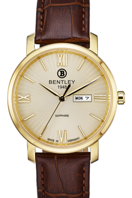 Product SKU: 1830-10MKKDCase Material: Gold tone caseCase Size: 40.0mm X 40.0mmDial Size: 33.5 mmDial Color: Gold dialBracelet:  Brown calfskin leather strapCrystal: Sapphire crystal glassCrown: 5.0mmMovement: VX33E
