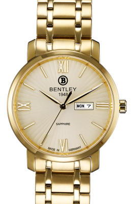 Product SKU: 1830-10MKKICase Material: Gold tone stainless steelCase Size: 40.0mm X 40.0mmDial Size: 33.5 mmDial Color: Gold dialCrystal: Sapphire crystal glassCrown: 5.0mmMovement: VX33E