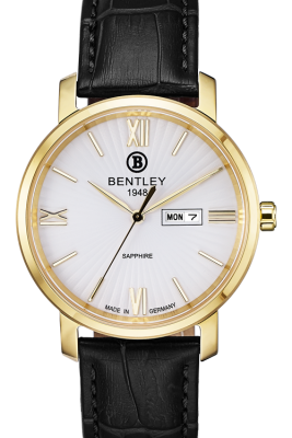 Product SKU: 1830-10MKWBCase Material: Gold tone caseCase Size: 40.0mm X 40.0mmDial Size: 33.5 mmDial Color: White dialBracelet:  Black calfskin leather strapCrystal: Sapphire crystal glassCrown: 5.0mmMovement: VX33E