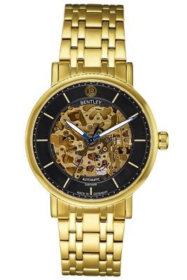 Product SKU: 1833-15MKBICase Material: Gold tone stainless steelCase Size: 39.0mm X 34.0mmDial Size: 34.0 mmDial Color: Black dial Crystal: Sapphire crystal glassCrown: 5.5mmMovement: 8N24 / Automatic