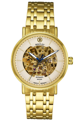 Product SKU: 1833-15MKKICase Material: Gold tone stainless steelCase Size: 39.0mm X 34.0mmDial Size: 34.0 mmDial Color: Gold dialCrystal: Sapphire crystal glassCrown: 5.5mmMovement: 8N24 / Automatic