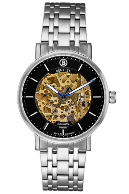 Product SKU: 1833-15MWBICase Material: All stainless steelCase Size: 39.0mm X 34.0mmDial Size: 34.0 mmDial Color: Black dialCrystal: Sapphire crystal glassCrown: 5.5mmMovement: 8N24 / Automatic
