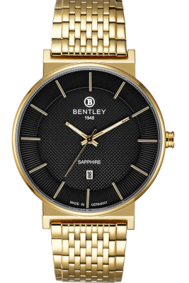 Product SKU: 1855-10MKBICase Material: Gold tone stainless steelCase Size: 40.0mm X 47.0mmDial Size: 36.5 mmDial Color: Black dialCrystal: Sapphire crystal glassCrown: 4.5mmMovement: VX32