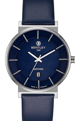 Product SKU: 1855-10MWNNCase Material: Stainless steel caseCase Size: 40.0mm X 47.0mmDial Size: 36.5 mmDial Color: Blue dialBracelet:  Blue calfskin leather strapCrystal: Sapphire crystal glassCrown: 4.5mmMovement: VX32