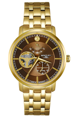 Product SKU: 1862-15MKDICase Material: Gold tone stainless steelCase Size: 40.0mm X 46.3mmDial Size: Ø 35.0 mmDial Color: Brown dialCrystal: Sapphire crystal glassCrown: 5.5mmMovement: EPSON YN88 / Automatic