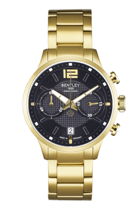 型号: BL1812-10MKBI商品介绍: 6點鐘設有日期視窗 / 3點鐘則為小秒盤 / 計時功能以2點鐘跳色按把啟動，並由中央計時秒針及9點鐘計分盤讀取材质: IP金色不鏽鋼殼帶表壳尺寸: 42.0mm X 49.0mm表盘尺寸: 37.0 mm表盘颜色: 黑色表镜: 藍寶石水晶鏡面表冠: 7.0mm机芯: 6S21