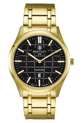 Product SKU: 1871-10MKBICase Material: Gold tone stainless steel Case Size: 41.0mm X 47.5mmDial Size: Ø 34.0 mmDial Color: Black dial Crystal: Sapphire crystal glassCrown: 4.5mmMovement: VX3KE-6H
