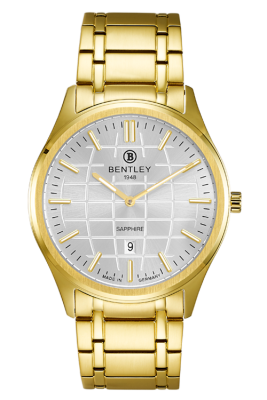 Product SKU: 1871-10MKCICase Material: Gold tone stainless steel Case Size: 41.0mm X 47.5mmDial Size: Ø 34.0 mmDial Color: Silver dial Crystal: Sapphire crystal glassCrown: 4.5mmMovement: VX3KE-6H