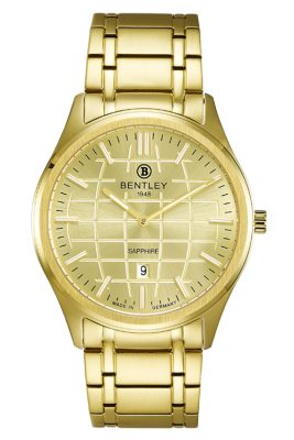 Product SKU: 1871-10MKKICase Material: Gold tone stainless steel Case Size: 41.0mm X 47.5mmDial Size: Ø 34.0 mmDial Color: Gold dial Crystal: Sapphire crystal glassCrown: 4.5mmMovement: VX3KE-6H
