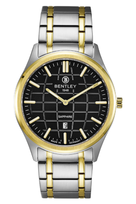 Product SKU: 1871-10MTBI-KCase Material: Gold two tone stainless steel Case Size: 41.0mm X 47.5mmDial Size: Ø 34.0 mmDial Color: Black dial Crystal: Sapphire crystal glassCrown: 4.5mmMovement: VX3KE-6H