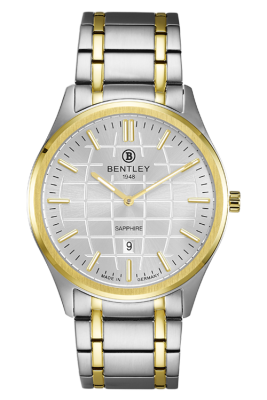 Product SKU: 1871-10MTCI-KCase Material: Gold two tone stainless steel Case Size: 41.0mm X 47.5mmDial Size: Ø 34.0 mmDial Color: Silver dial Crystal: Sapphire crystal glassCrown: 4.5mmMovement: VX3KE-6H