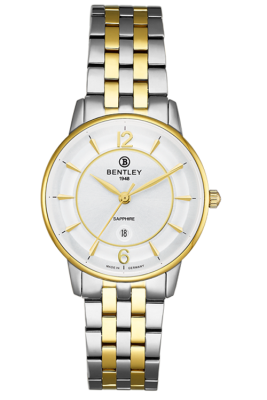 Product SKU: 1853-10LTCACase Material: Gold two tone stainless steelCase Size: 32.0mm X 37.0mmDial Size: 28.0 mmDial Color: Silver dialCrystal: Sapphire crystal glassCrown: 3.5mmMovement: VX82