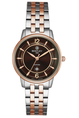 Product SKU: 1853-10LTDA-RCase Material: Rose gold two tone stainless steelCase Size: 32.0mm X 37.0mmDial Size: 28.0 mmDial Color: Brown dialCrystal: Sapphire crystal glassCrown: 3.5mmMovement: VX82