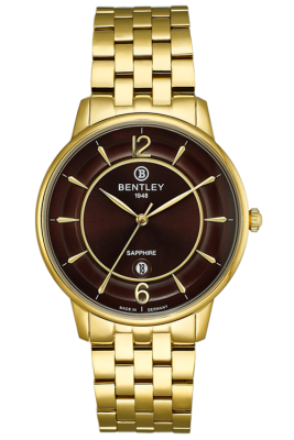 Product SKU: 1853-10MKDACase Material: Gold tone stainless steelCase Size: 40.0mm X 46.5mmDial Size: 36.5 mmDial Color: Brown dialCrystal: Sapphire crystal glassCrown: 4.5mmMovement: VX32