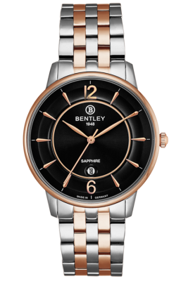 Product SKU: 1853-10MTBA-RCase Material: Rose gold two tone stainless steelCase Size: 40.0mm X 46.5mmDial Size: 36.5 mmDial Color: Black dialCrystal: Sapphire crystal glassCrown: 4.5mmMovement: VX32