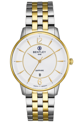 Product SKU: 1853-10MTCACase Material: Gold two tone stainless steelCase Size: 40.0mm X 46.5mmDial Size: 36.5 mmDial Color: Silver dialCrystal: Sapphire crystal glassCrown: 4.5mmMovement: VX32