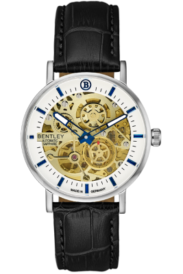 Product SKU: 1833-25MWWBCase Material: All stainless steelCase Size: 39.0mm X 34.0mmDial Size: 34.0 mmDial Color: White dial / Small SecondBracelet:  Black calfskin leather strapCrystal: Sapphire crystal glassCrown: 5.5mmMovement: 8N40 / Automatic