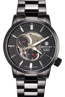 Product SKU: BL1803-152BBICase Material: Black tone stainless steelCase Size: 41.0mm X 48.5mmDial Size: 36.0mmDial Color: Black dial with 12pcs diamondCrystal: Sapphire crystal glassCrown: 7.0mmMovement: 82S7 / Automatic