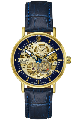 Product SKU: 1833-25MKNNCase Material: Gold tone caseCase Size: 39.0mm X 34.0mmDial Size: 34.0 mmDial Color: Blue dial / Small SecondBracelet:  Blue calfskin leather strapCrystal: Sapphire crystal glassCrown: 5.5mmMovement: 8N40 / Automatic