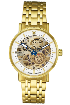 Product SKU: 1833-25MKWICase Material: Gold tone stainless steelCase Size: 39.0mm X 34.0mmDial Size: 34.0 mmDial Color: White dial / Small SecondCrystal: Sapphire crystal glassCrown: 5.5mmMovement: 8N40 / Automatic