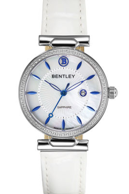 Product SKU: BL2339-10LWWWDescription: Stainless steel caseCase Material: Case with 60pcs white sapphireCase Size: 32.0mm X 38.5mmDial Size: Ø 26.0mmDial Color: White MOP dialBracelet:  White calfskin leather strapCrystal: Sapphire crystal glassCrown: Ø 4.0mmMovement: 2015