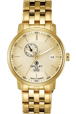 Product SKU: 1832-15MKKICase Material: Gold tone stainless steelCase Size: 40.0mm X 46.0mmDial Size: 34.0 mmDial Color: Gold dialCrystal: Sapphire crystal glassCrown: 5.5mmMovement: NH37 / Automatic
