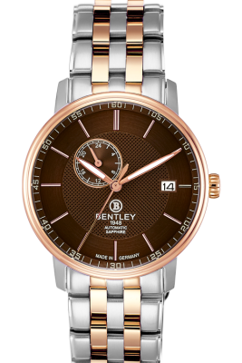 Product SKU: 1832-15MTDI-RCase Material: Rose gold two tone stainless steelCase Size: 40.0mm X 46.0mmDial Size: 34.0 mmDial Color: Brown dialCrystal: Sapphire crystal glassCrown: 5.5mmMovement: NH37 / Automatic