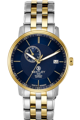 Product SKU: 1832-15MTNICase Material: Gold two tone stainless steelCase Size: 40.0mm X 46.0mmDial Size: 34.0 mmDial Color: Blue dialCrystal: Sapphire crystal glassCrown: 5.5mmMovement: NH37 / Automatic