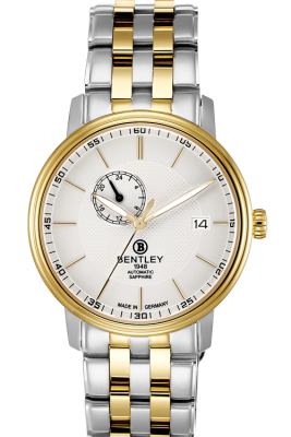 Product SKU: 1832-15MTWICase Material: Gold two tone stainless steelCase Size: 40.0mm X 46.0mmDial Size: 34.0 mmDial Color: White dialCrystal: Sapphire crystal glassCrown: 5.5mmMovement: NH37 / Automatic