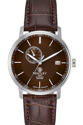 Product SKU: 1832-15MWDDCase Material: Stainless steel caseCase Size: 40.0mm X 46.0mmDial Size: Ø 34.0 mmDial Color: Brown dialBracelet:  Brown calfskin leather strapCrystal: Sapphire crystal glassCrown: 5.5mmMovement: NH37 / Automatic