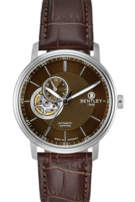 Product SKU: 1832-25MWDDCase Material: Stainless steel caseCase Size: 40.0mm X 46.0mmDial Size: 34.0 mmDial Color: Brown dialBracelet:  Brown calfskin leather strapCrystal: Sapphire crystal glassCrown: 5.5mmMovement: NH39 / Automatic