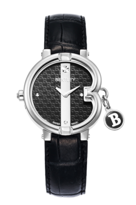 Product SKU: 96-102011Case Material: Stainless steel caseCase Size: 38.5mm X 35.0mmDial Size: 20.1mm X 26.0mmDial Color: Black dial with 1pcs diamondBracelet:  Black genuine leather strapCrystal: Sapphire crystal with anti-reflective treatmentCrown: 4.8mmMovement: RONDA 762-2
