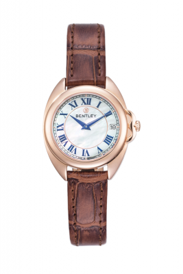 Product SKU: 1709-10LRCDCase Material: Rose gold tone caseCase Size: 30.0mm Dial Size: Ø 23.5mmDial Color: White MOP Bracelet:  Brown calfskin leather strapCrystal: Sapphire crystal with anti-reflective treatmentCrown: Ø4.5mmMovement: MIYOTA-GM15