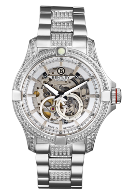 Product SKU: 1796-552WWI-SCase Material: All stainless steel,Case with 258pcs white sapphireCase Size: 43.0mm X 51.0mmDial Size: Ø 34.0 mmDial Color: Silver dial with 12pcs diamondBracelet:  Band with 150pcs white sapphireCrystal: Sapphire crystalCrown: 7.0mmMovement: 8N40 / Automatic