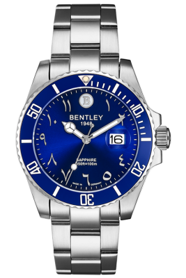 Product SKU: BL1839-20MWNNCase Material: All stainless steel,IP Blue bezelCase Size: 40.5mm X 48.0mmDial Size: Ø 30.0mmDial Color: Blue dialCrystal: Sapphire crystal glassCrown: 7.0mmMovement: 2115