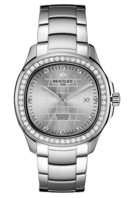 Product SKU: BL1869-252MWWICase Material: All stainless steel,Case with 50pcs white sapphireCase Size: 42.0mm X 47.0mmDial Size: Ø 30.6mmDial Color: Silver dial with 12pcs diamond Crystal: Sapphire crystal glassCrown: 6.0mmMovement: SL1701-0005/Automatic
