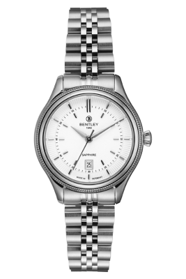Product SKU: BL2216-10LWWICase Material: All stainless steelCase Size: 30.0mm X 35.5mmDial Size: Ø 23.0 mmDial Color: White dialCrystal: Sapphire crystal glassCrown: 4.5mmMovement: 2015-6H