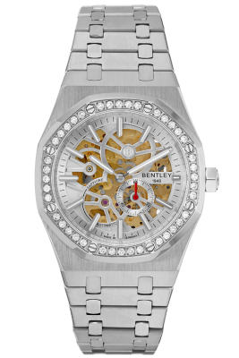 Product SKU: BL2416-251MWWIDescription: All stainless steelCase Material: Case with 40pcs white sapphireCase Size: 41.0mm X 51.6mmDial Size: Ø 30.0mmDial Color: White dialCrystal: Sapphire crystal glassCrown: Ø 6.0mmMovement: 8N40 / Automatic