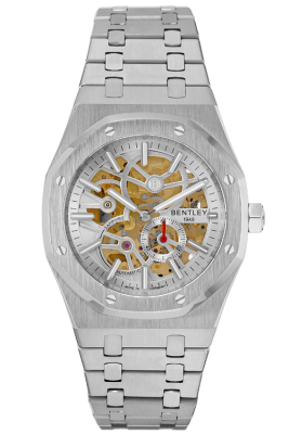 Product SKU: BL2416-25MWWICase Material: All stainless steelCase Size: 41.0mm X 51.6mmDial Size: Ø 30.0mmDial Color: White dialCrystal: Sapphire crystal glassCrown: Ø 6.0mmMovement: 8N40 / Automatic