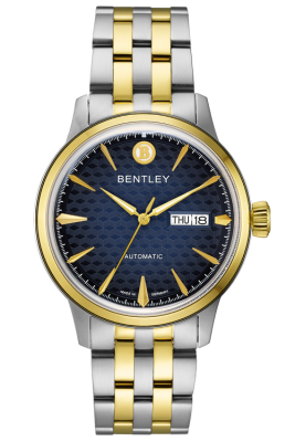Product SKU: BL2424-15MTNI-KCase Material: Gold two tone stainless steelCase Size: 41.0mm X 47.5mmDial Size: Ø 36.5mmDial Color: Blue dialCrystal: Sapphire crystal glassCrown: Ø 6.0mmMovement: NH36 /Automatic