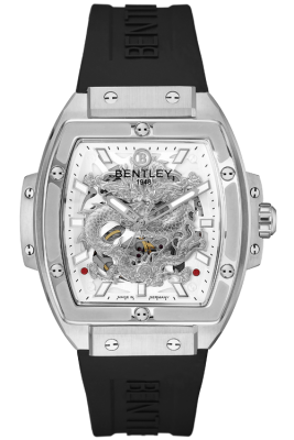 Product SKU: BL2426-15MWWBCase Material: Stainless steel caseCase Size: 42.0mm X 50.0mmDial Size: Ø 30.0mmDial Color: White dialBracelet:  Black Rubber Band strapCrystal: Sapphire crystal glassCrown: Ø 7.0mmMovement: 8N24