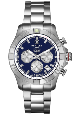 Product SKU: BL2496-102MWNI-WDescription: All stainless steelCase Size: 43.0mm X 51.0mmDial Size: Ø 34.0mmDial Color: Blue dial with 20pcs diamondCrystal: Sapphire crystal glassCrown: Ø 7.0mmMovement: VK63