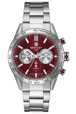 Product SKU: BL2520-102MWRICase Material: All stainless steelCase Size: 44.0mm X 53.0mmDial Size: Ø 35.0mmDial Color: Dark red dial with 6pcs diamondCrystal: Sapphire crystal glassCrown: Ø 7.5mmMovement: VD54